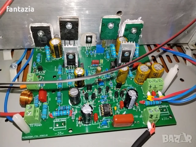 DIY Крайно стъпало / усилвател, снимка 2 - Ресийвъри, усилватели, смесителни пултове - 55869164