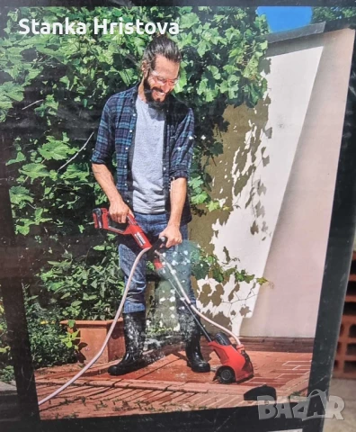 Акумулаторна четка за почистване на повърхности Einhell 18v.