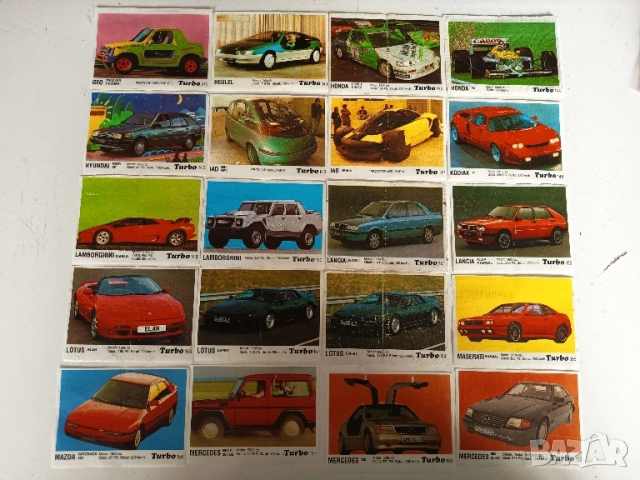 Картинки от дъвки Турбо, снимка 14 - Колекции - 42006220