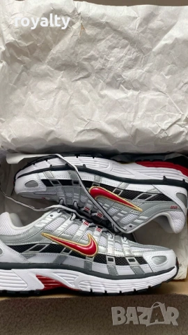Nike P6000 White/Red/Gold Мъжки Маратонки Найк с Кутия 40-45 Номер , снимка 4 - Маратонки - 53065862