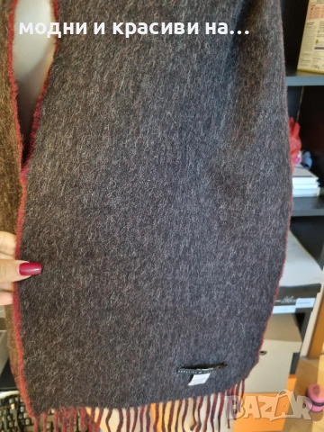 Шал Peruvian Connection от бейби алпака с две лица, снимка 3 - Шалове - 52167258