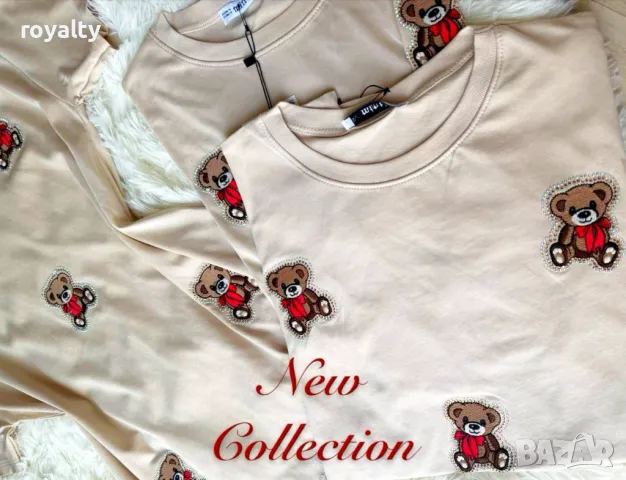 Памучни дамски тениски Различни дизайни , снимка 3 - Тениски - 50413235