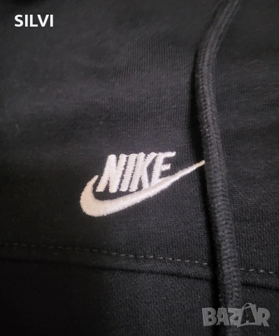 Нов, леко ватиран суитшърт Nike -оригинален унисекс XL , снимка 5 - Спортни екипи - 52682487