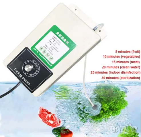 Озон Система за Пречистване на Вода с Обратна Осмоза Ozon Water Озонен Генератор Капацитет 2000 мг/ч, снимка 2 - Други - 48765742