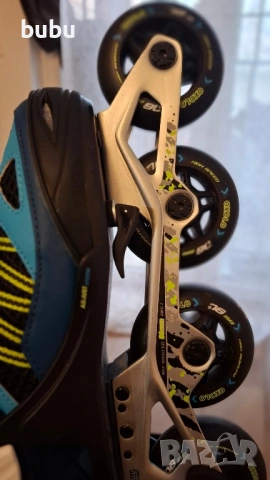 Oxelo Ролери 35-38 + накитници,наколенки и налакътници, снимка 4 - Ролери, кънки - 53062640