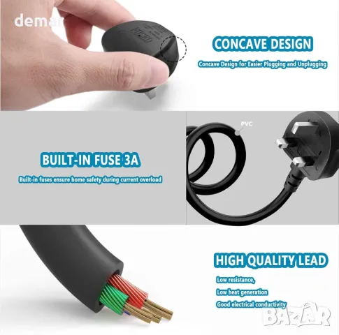 180W променливотоков адаптер за геймърски лаптоп MSI с три конектора 7.4*5.0mm+4.5*3.0mm+5.5*2.5mm, снимка 7 - Друга електроника - 48036647