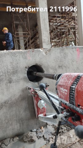 Диамантено пробиване на отвори в армиран бетон., снимка 8 - Други ремонти - 36660612