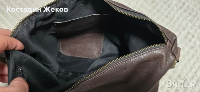 Дамска оригинална италианска чанта от естествена кожа. GENUINE LEATHER / BORSE IN PELLE / , снимка 6 - Чанти - 55879093
