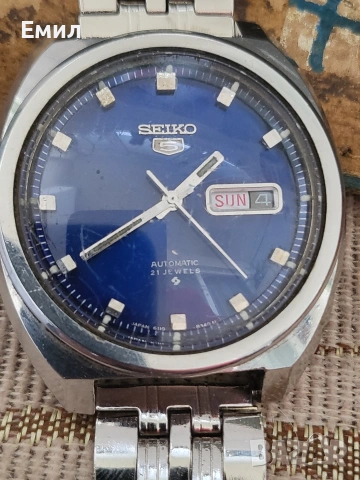 Колекционерски часовник SEIKO 6119 8273 Jumbo case , снимка 2 - Колекции - 53474658