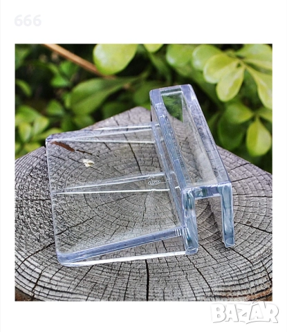 Скоби за капаци на аквариум, Акрил, 10 mm, Прозрачни, снимка 3 - Други инструменти - 52168390