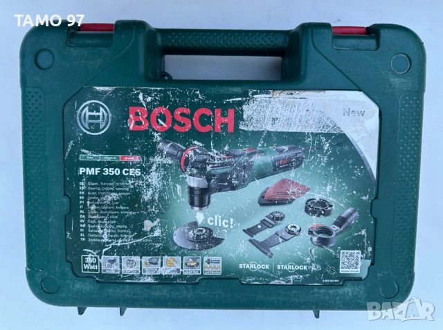 BOSCH PMF 350 CES - Мощен мултифункционален инструмент 350W, снимка 9 - Други инструменти - 53115302