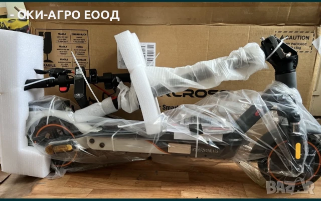 + Талон за Регистрация Електрическа Тротинетка - EVERCROSS EV85F 400W - задни и предни амортисьори, снимка 6 - Мотоциклети и мототехника - 50985965