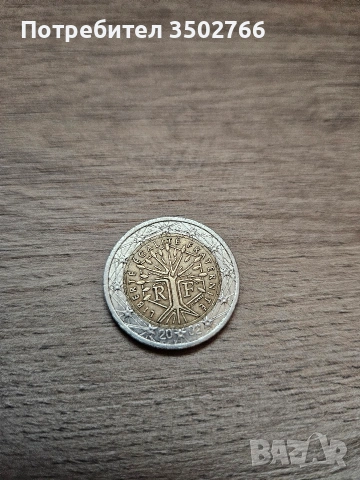 2 евро Франция 2002