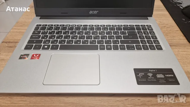 Acer Aspire 3 A315-23 / Ryzen 5 3500U / Vega 8 / 8GB DDR4 / 240GB M.2 SSD / FHD Anti-Glare / Win 11, снимка 6 - Лаптопи за дома - 55876002