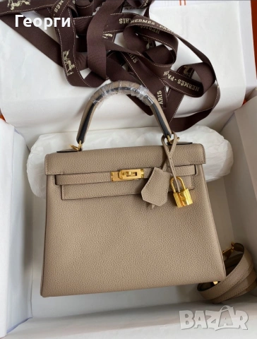 Hermes Kelly Togo 25/30 Чанта, снимка 17 - Чанти - 53619895