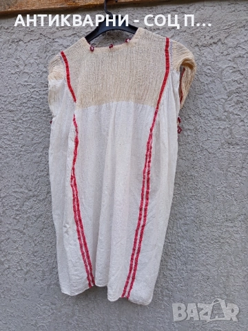 Стара Ръчно Изработена Децка Народна Носия. , снимка 11 - Антикварни и старинни предмети - 51870570