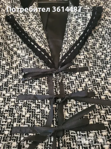 Сако с панделки (ново), снимка 3 - Сака - 47916362