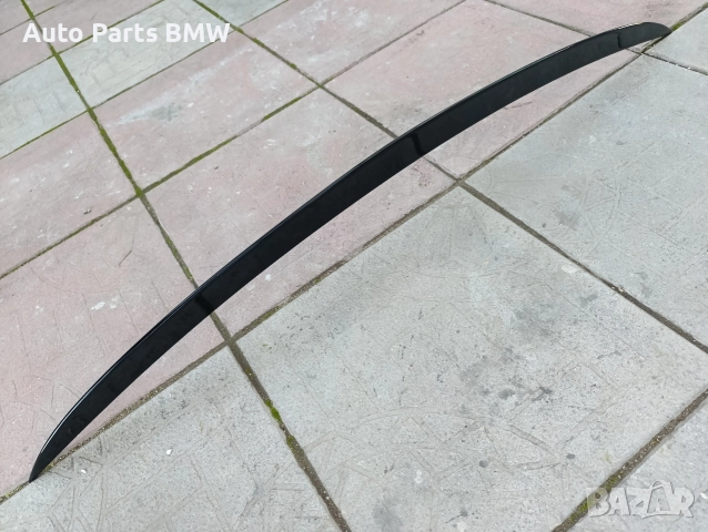 Лип спойлер BMW E92 E92 ABS пластмаса черен гланц Лип спойлер багажник БМВ Е92 Е93 , снимка 2 - Части - 52617014