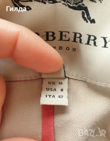 Burberry шлифер тренчкот M 38 оригинал, снимка 10 - Шлифери - 55717604