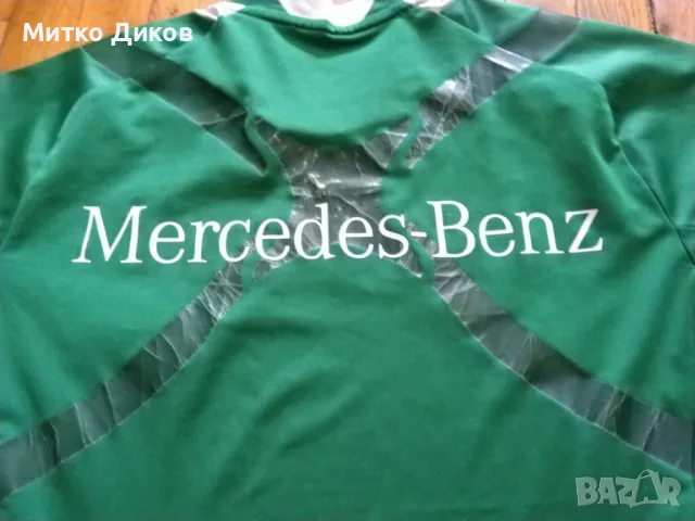 Германия маркова футболна тениска Адидас стреч Мерцедес 2012-2013г гости размер Л, снимка 9 - Футбол - 49624701