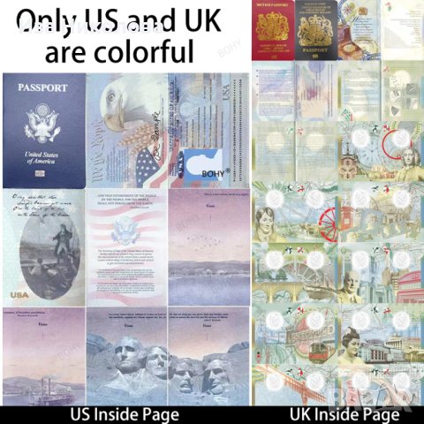 Паспорти бележници СССР, САЩ, Русия, снимка 4 - Колекции - 41266813