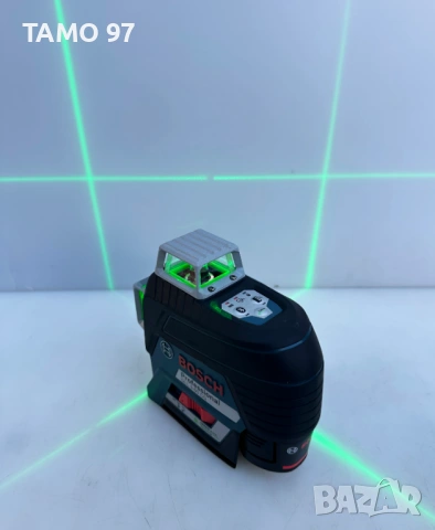 Bosch GLL 3-80 CG - Линеен лазерен нивелир със зелен лъч перфектен!, снимка 7 - Измервателни инструменти - 53036688