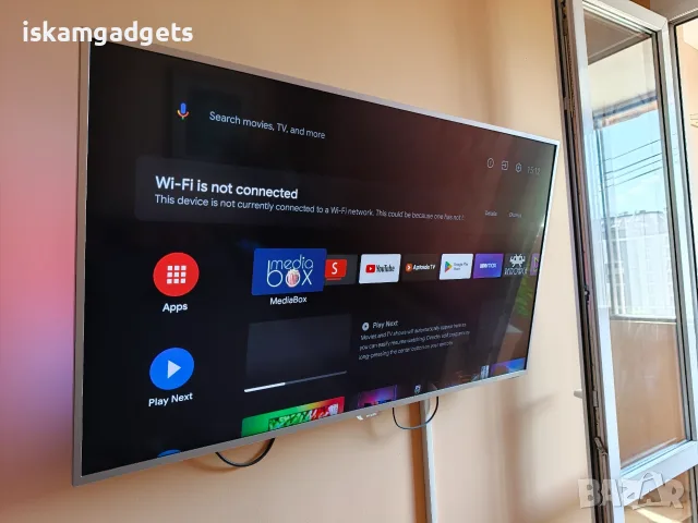 Смарт телевизор Philips 49PUS6501 LED Smart Adnroid TV, снимка 8 - Телевизори - 55993697