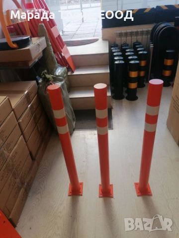 Паркинг колче стационарно, антипаркинг стопер, метален ограничител, снимка 2 - Части - 53508621