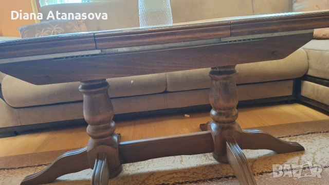 Маса от чисто дърво, снимка 2 - Маси - 50942627