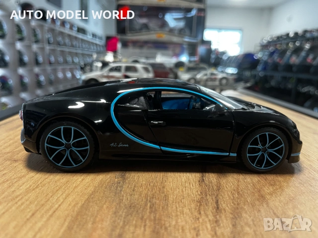 Колекционерски модел BUGATTI CHIRON SUPER SPORT 1:24 мащаб 45 лв. / 23.01 €, снимка 2 - Колекции - 53499152