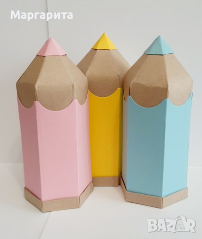 Кутийка-молив за лакомства и бонбони , снимка 4 - Ученически пособия, канцеларски материали - 40768406