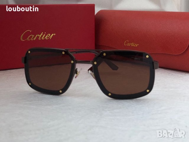 Cartier мъжки слънчеви очила, снимка 5 - Слънчеви и диоптрични очила - 41742408