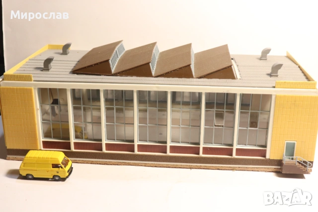 FALLER? KIBRI? VOLLMER H0 1/87 СГРАДА ВАГОН ВЛАК ЖП