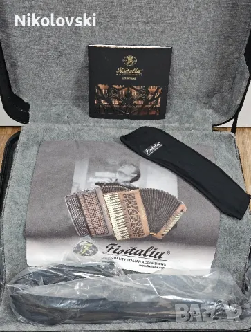 Висок клас италијански акордеон Fisitalia , снимка 15 - Акордеони - 48021782