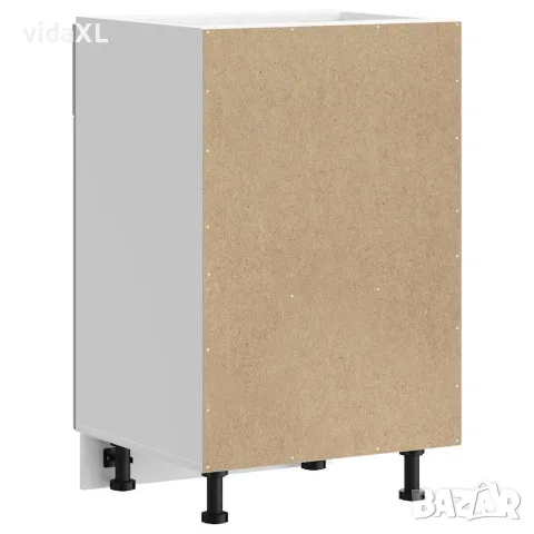 vidaXL Кухненски шкаф Porto, сив сонома, инженерно дърво, снимка 7 - Шкафове - 56148254