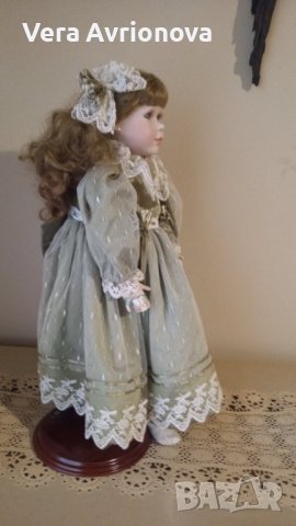 Порцеланова кукла на фирма "Алберон" , снимка 3 - Кукли - 41397802