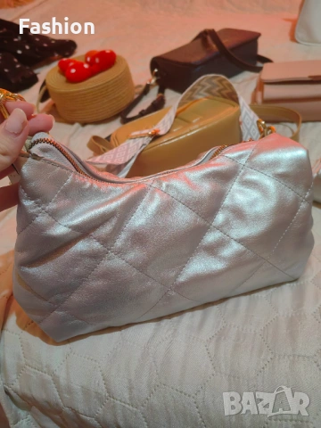 Bag to bag сребриста чанта, снимка 2 - Чанти - 53610473