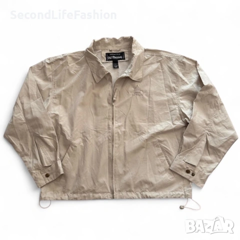 Яке Trump Taj Mahal ветровка Vintage ежедневен стил с цип размер L