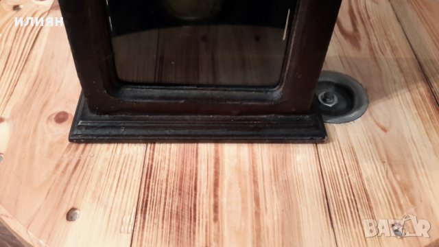 Дървен часовник на батерии височина 40см ширина 20,5см дебелина 11,5см има забележки , снимка 9 - Стенни часовници - 35814420