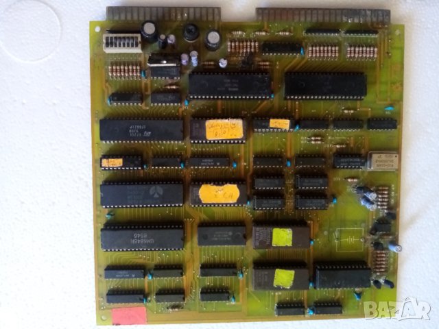 Платка с процесор 6502, АЦП, цифрови портове стар ретро компютър 
