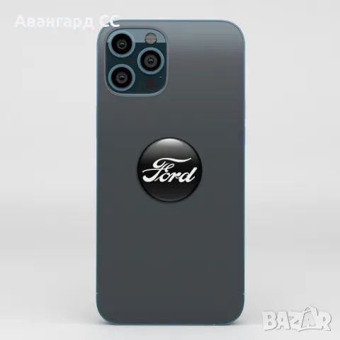 4 броя Силиконови стикери за Капачки на Джанти с лого ФОРД, Авто тунинг Интериор, снимка 6 - Аксесоари и консумативи - 48603962