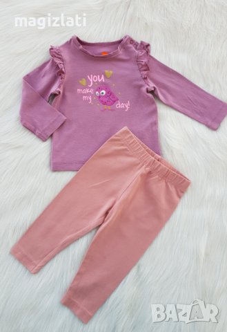 Бебешка блуза и клинче 3-6 месеца
