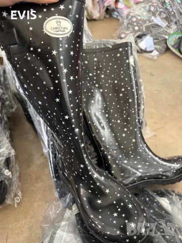 Гумени ботуши Кристиян Копенхаген, снимка 2 - Дамски ботуши - 49935979
