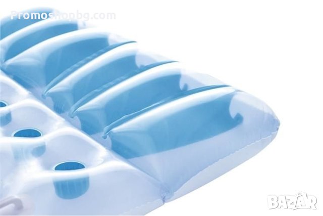 Двоен плажен матрак 193х142 см BESTWAY, надуваем дюшек, плажно легло за двама, снимка 4 - Басейни и аксесоари - 41344502