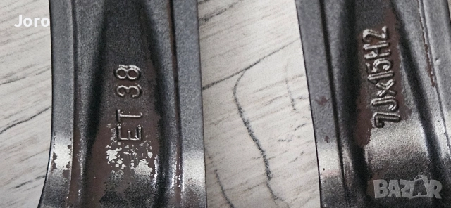  алуминиеви  джанти Rial 15 цола 5×100 ет 38, снимка 7 - Гуми и джанти - 52475726