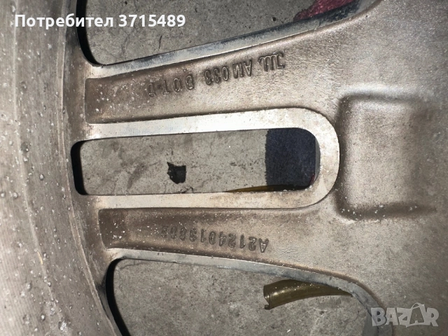 Мерцедес амг джанти р18 , снимка 4 - Гуми и джанти - 51626995