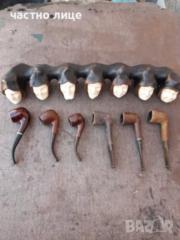 Колекционерска стойка за лули, снимка 7 - Антикварни и старинни предмети - 49392246