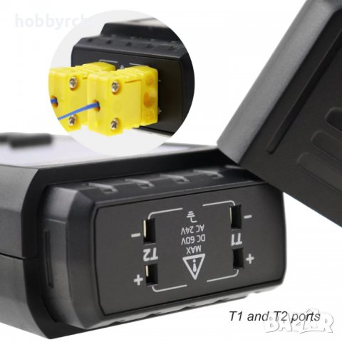 Двуканален термометър с термодвойки К-тип, снимка 3 - Друга електроника - 40110147