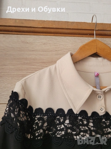 Елегантна рокля с дантела , снимка 6 - Рокли - 53589307