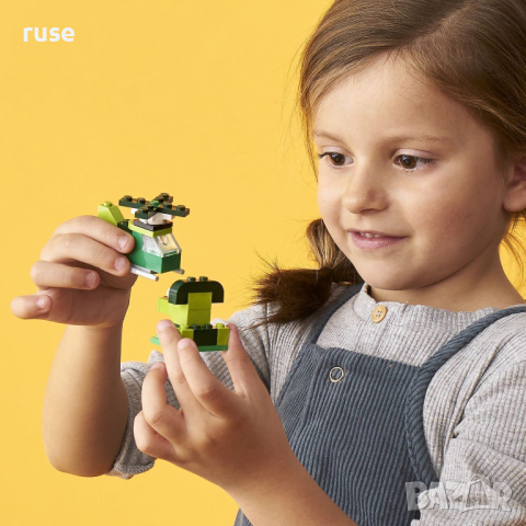 НОВИ! LEGO® Classic 11007 - Зелени творчески тухлички  , снимка 9 - Конструктори - 36405825